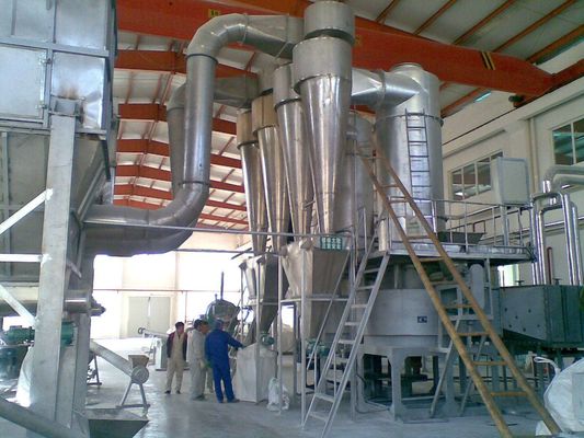 chất lượng  Food Grade Pneumatic Flash Dryer Machine For High Moisture Carbon White / Oxide nhà máy