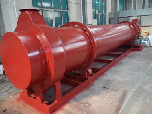 Máy sấy bùn nước thải lâu bền Máy sấy quay cát công nghiệp 10t/H-15t/H