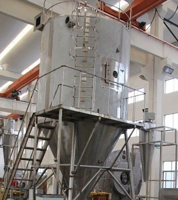 Máy sấy phun ly tâm bột trứng 6L / H được tùy chỉnh với hệ thống nguyên tử hóa