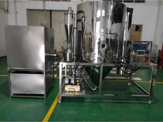 Máy sấy phun ly tâm bột trứng 6L / H được tùy chỉnh với hệ thống nguyên tử hóa