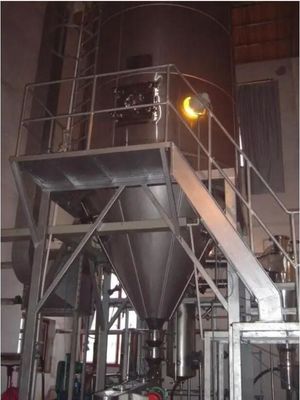 Máy sấy phun thực phẩm Máy tạo hạt 50kg / H Máy sấy phun thương mại cho sữa bột