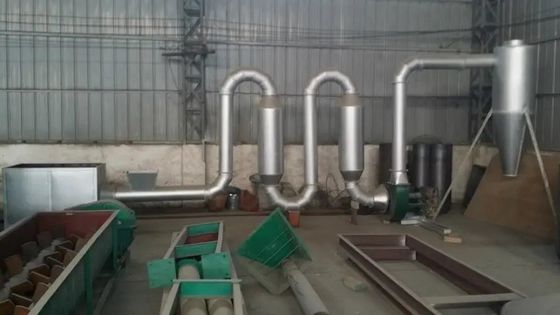 Thiết bị sấy khô tinh bột ống mùn cưa Máy sấy bột 220V-450V