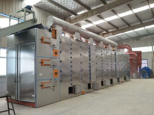 Máy sấy liên tục 220V 380V Máy sấy đai công nghiệp Vận hành dễ dàng