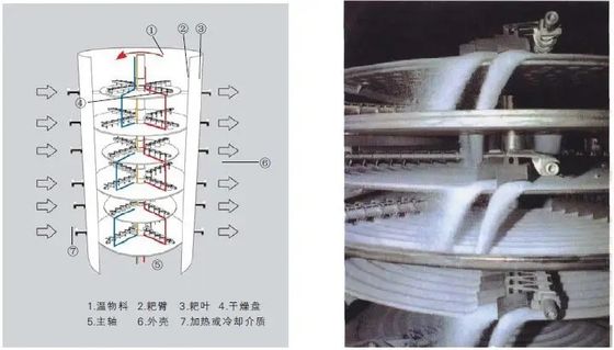 Máy sấy khay liên tục sê-ri PLG được tùy chỉnh công nghiệp cho thức ăn chăn nuôi / phân bón