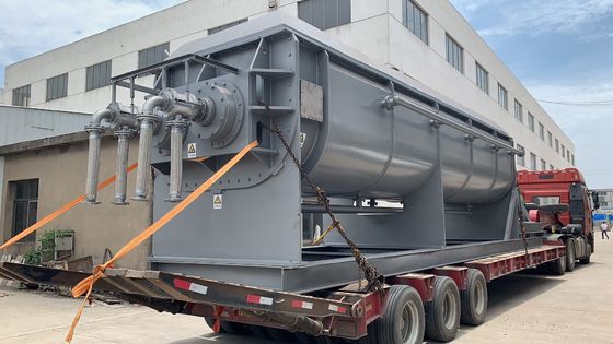 Máy sấy bùn lưỡi rỗng, máy sấy mái chèo chân không quay