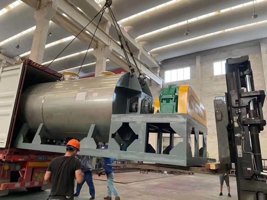 Máy sấy liên tục hiệu quả cao Máy sấy mái chèo công nghiệp 6000L