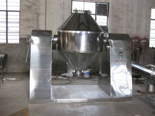 Máy trộn công nghiệp SUS304 SUS316L Máy sấy chân không quay hình nón đôi