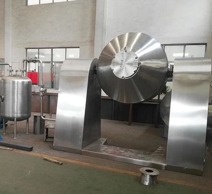Máy trộn công nghiệp 3rpm-13rpm Máy sấy chân không hình nón quay cho dược phẩm