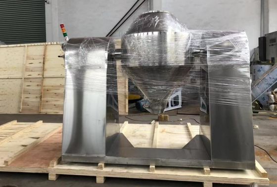 Máy trộn công nghiệp 0,75kw -15kw Máy ​​sấy chân không hình nón đôi quay 5000L