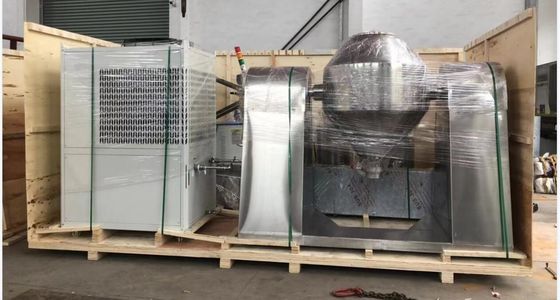 Máy trộn công nghiệp 0,75kw -15kw Máy ​​sấy chân không hình nón đôi quay 5000L
