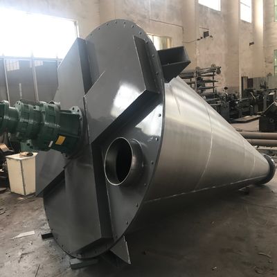 Máy trộn hình nón trục vít đôi, Máy trộn ruy băng xoắn ốc