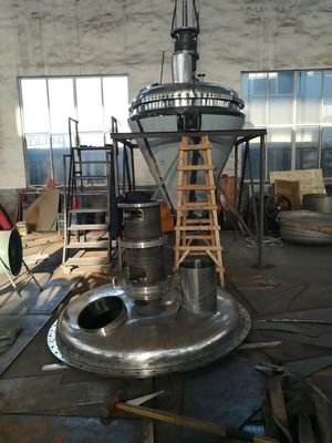 Máy trộn hình nón trục vít đôi, Máy trộn ruy băng xoắn ốc