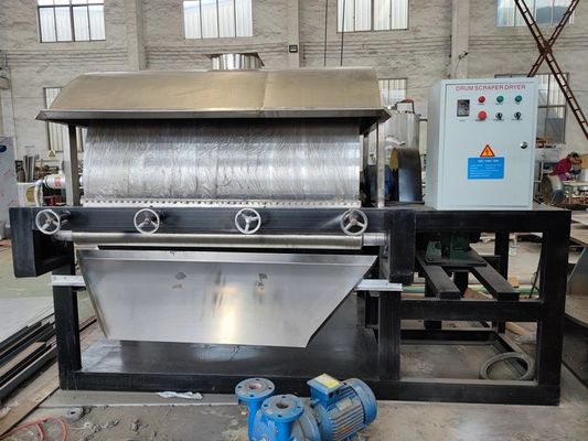 Máy sấy trống quay công nghiệp trong ngành công nghiệp thực phẩm thép không gỉ