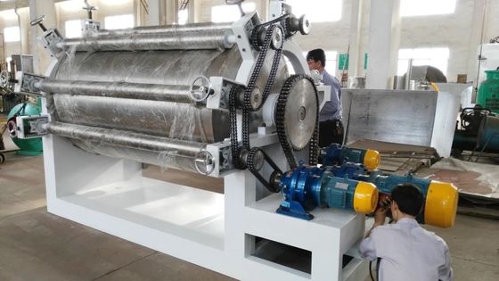 Máy sấy tinh bột ngô / lúa mì Máy sấy trống quay 220V 380V