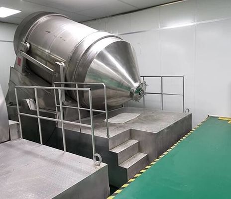 Máy trộn công nghiệp bằng thép không gỉ Máy trộn bột chuyển động hai chiều 12000L