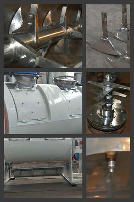 Máy trộn công nghiệp 50L-9000L Máy xay ruy băng ngang LD / LDH