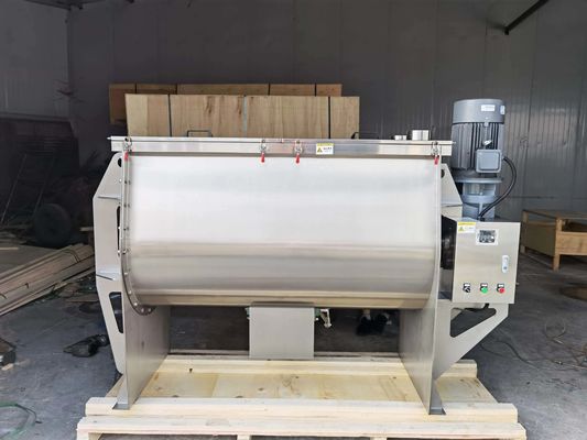Máy trộn ruy băng ngang WLDH Máy xay sinh tố ruy băng xoắn kép 250L-10000L