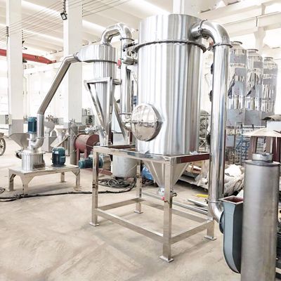 Máy nghiền phân loại không khí nhỏ gọn cho dược phẩm / thực phẩm / hóa chất