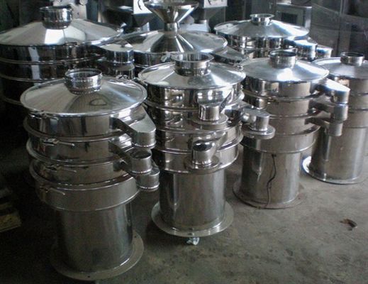 Máy sàng bột kim loại, Máy sàng rung tròn