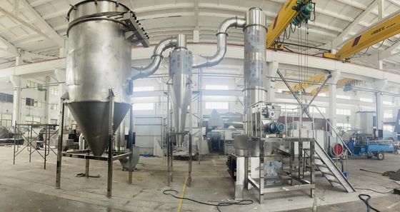 Máy sấy flash công nghiệp cho bột sắn / bột màu Bảo hành 1 năm