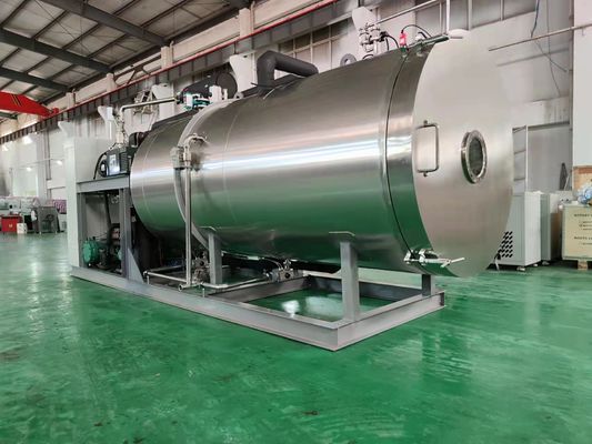 Thiết bị sấy đông khô và đông khô, Máy sấy trái cây khô đông lạnh chân không 5000kg / mẻ