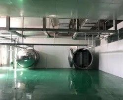 Máy sấy đông lạnh thịt SUS304 Máy sấy thăng hoa 30kg / mẻ-5000kg / mẻ