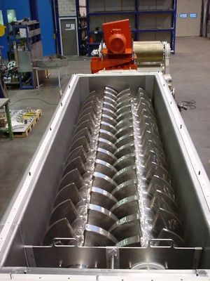 Hệ thống máy sấy mái chèo bùn Melton, thiết bị khử nước bùn